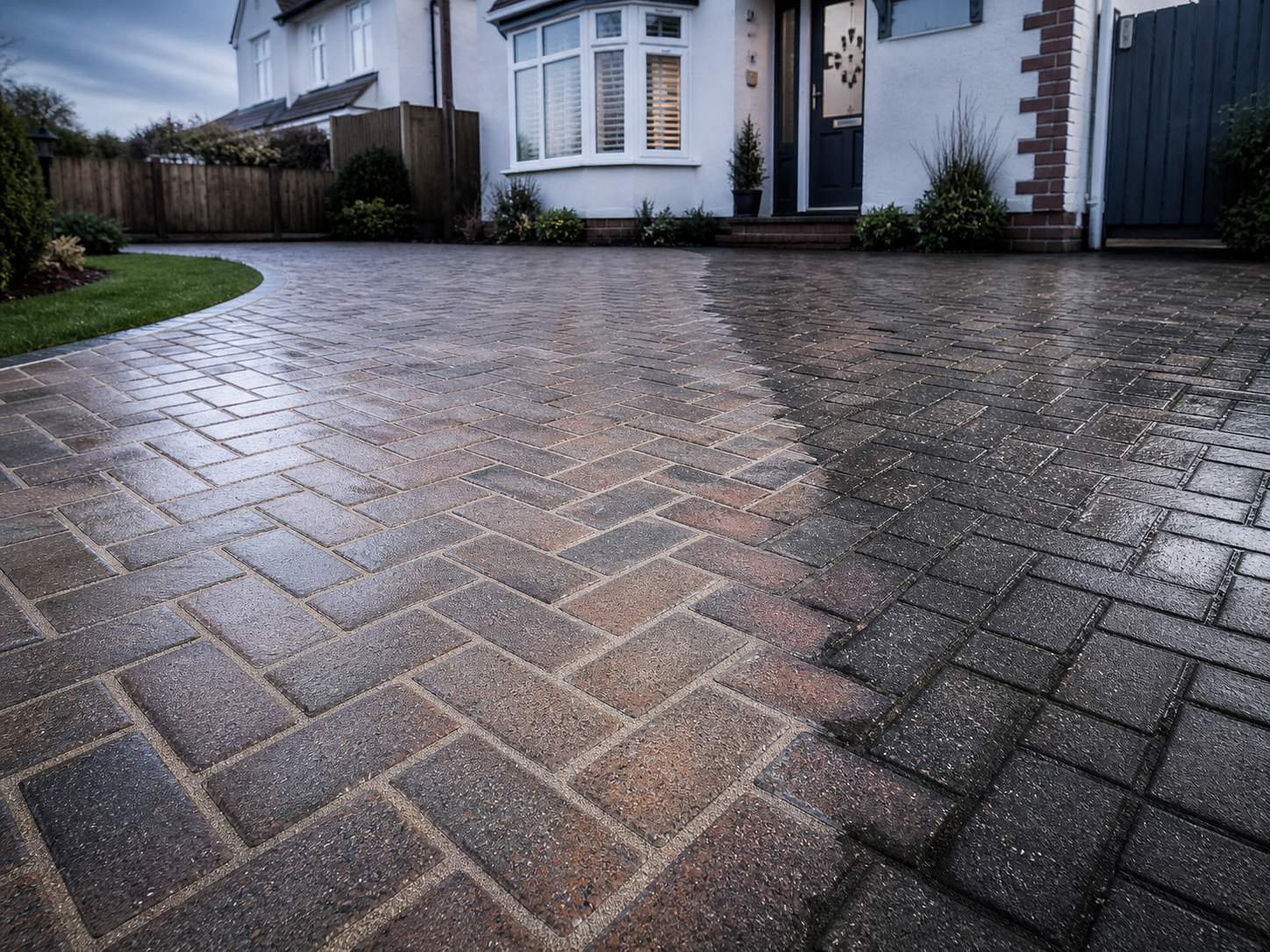 Driveway cleaning and maintenance by Seastone